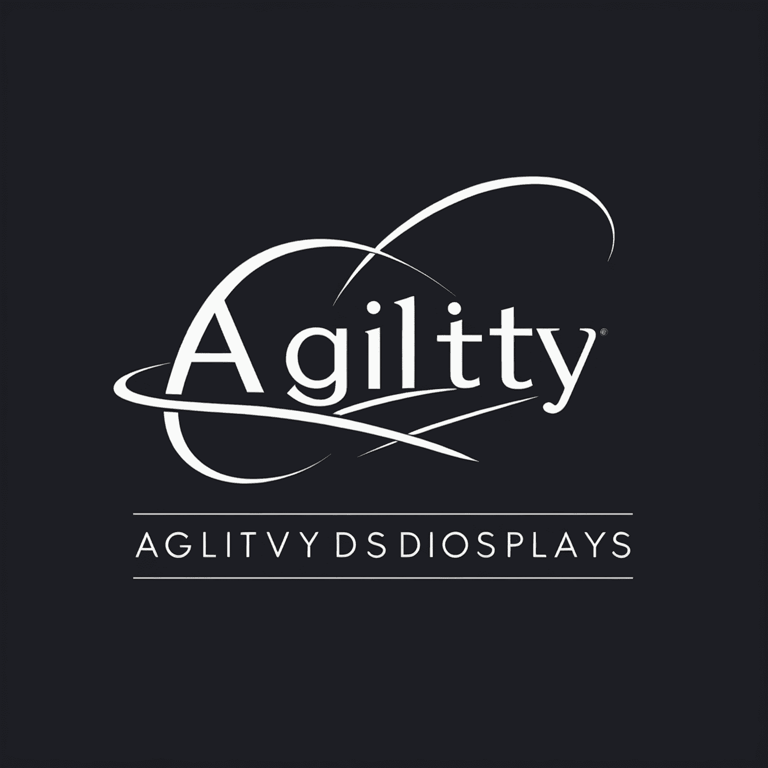 AgilityDisplays logo featuring the company name in a clean, professional font